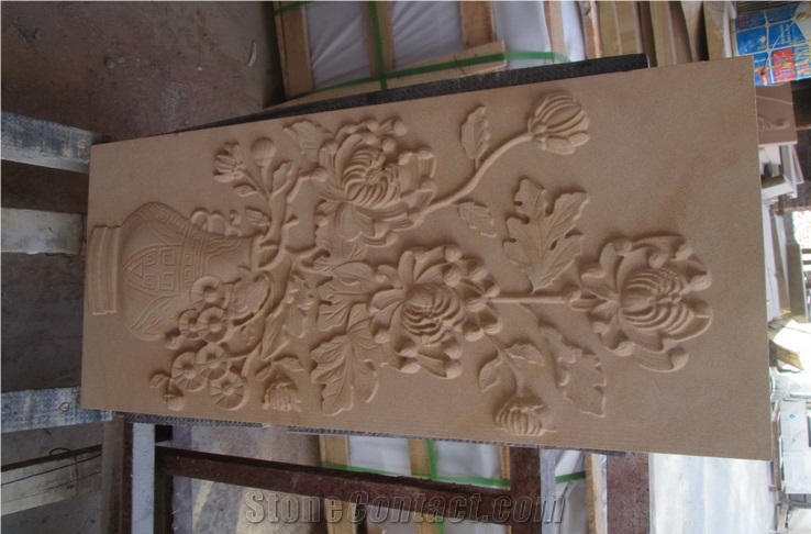 Yellow Sandstone Carving Yellow Sandstone Carving