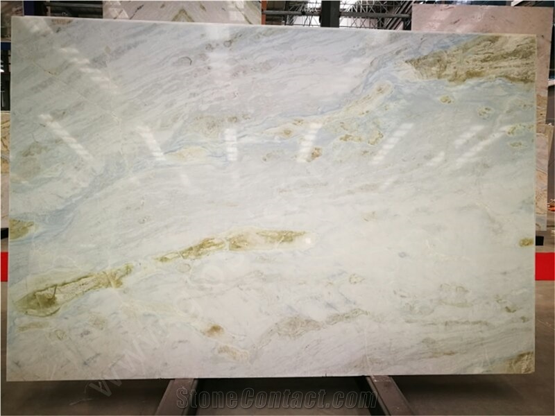 Blue Danube Marble Stairs, Steps for Hotel Decorations