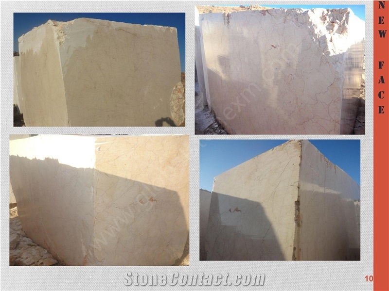 Iran Liberty White Marble Blocks