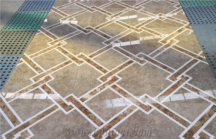 Ceramic Backed Medallion,Carpet Medallions,Waterjet Medallions