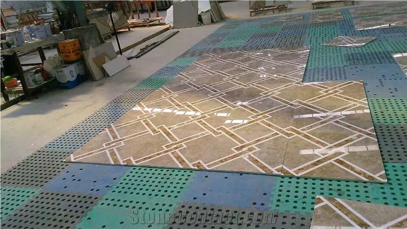 Ceramic Backed Medallion,Carpet Medallions,Waterjet Medallions