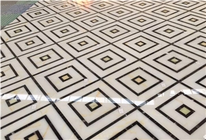 Good Quality Square Medallions,Waterjet Medallions,Marble Waterjet Good Quality Square Medallions,Waterjet Medallions,Marble Waterjet