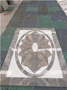 Light Emperador Waterjet Medallioons,Brown Floor Medallions Light Emperador Waterjet Medallioons,Brown Floor Medallions