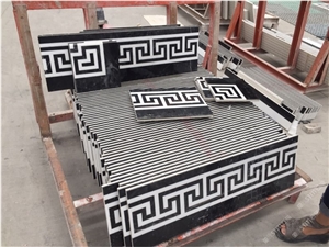 Professional Composited Marble Waterhet Madallions,Stone Medallions