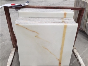 White Iran Onyx Medallions Pattern,Onyx Wall Tiles, Onyx Stone Flooring