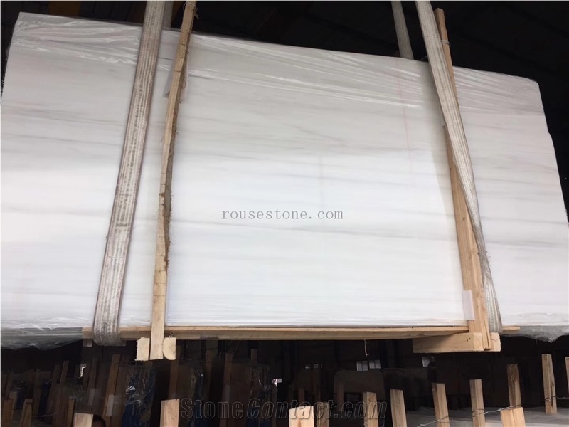 Aydin Crystal White Marble Slabs&Tiles Polished