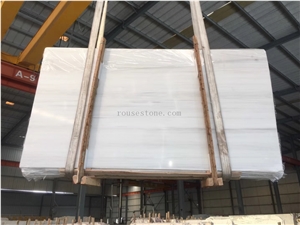 Aydin Crystal White Marble Slabs&Tiles Polished