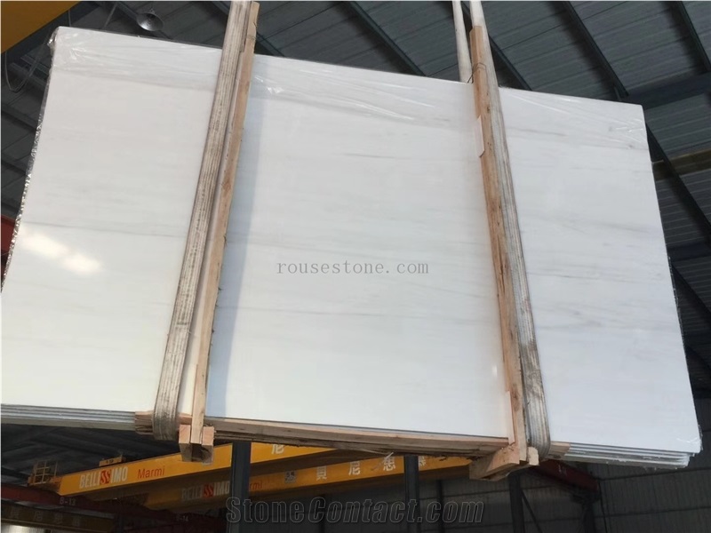 Aydin Crystal White Marble Slabs&Tiles Polished