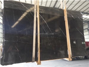 Persian Nero Marquina Marble Slabs&Tiles Polished