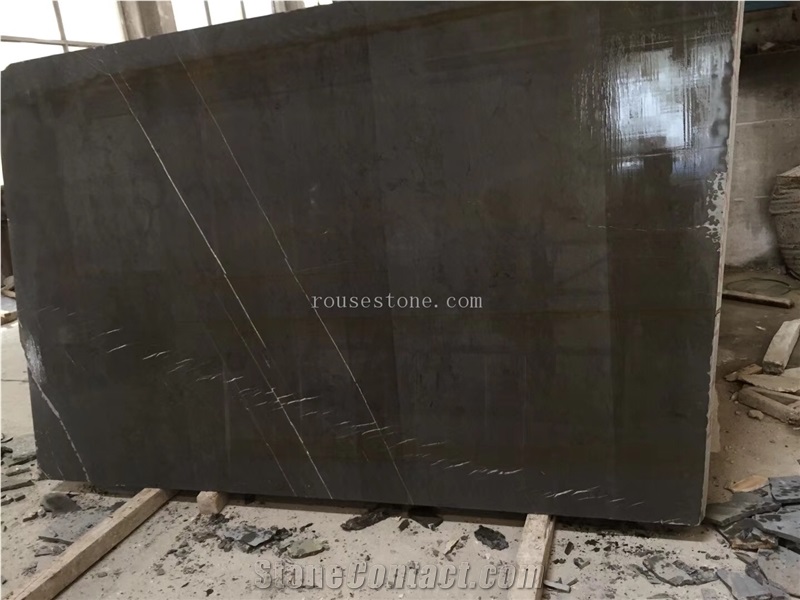 Persian Nero Marquina Marble Slabs&Tiles Polished