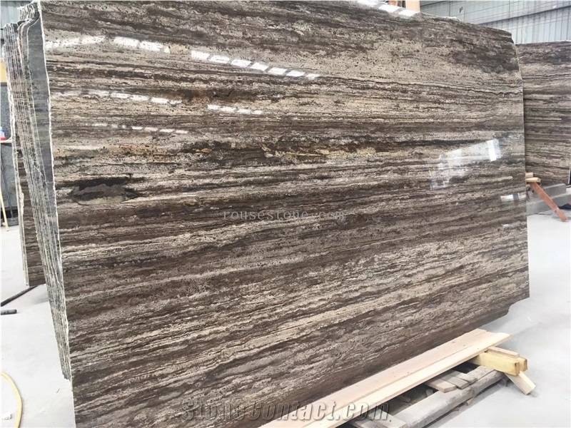 Silver Grey Travertine Slabs&Tiles Polished