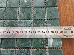 Verde Guatemala Marble India Green Marble Mosaic for Interior