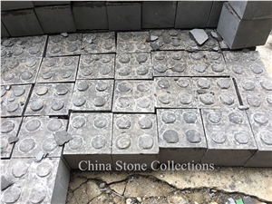 Zhangpu Black Basalt for Driveway Paving Stone/Blind Stone Pavers