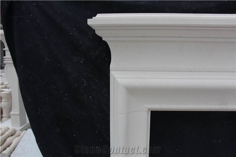 Limestone Fireplace Mantel/Surrounds 0608