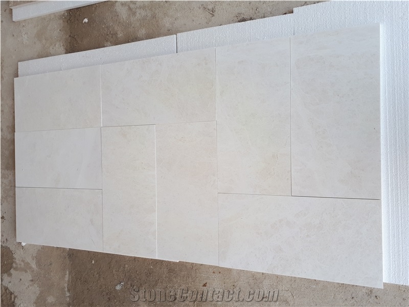 Afyon Beige Marble Tiles, Turkey Beige Marble