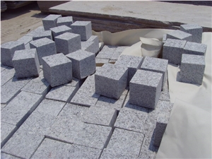 China G603 Light Grey Polished/ Flamed Granite Kerbstones & Curbstone