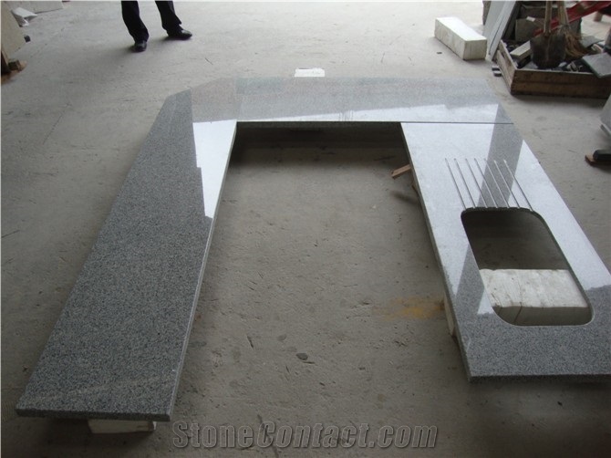 G603 Grey Granite Kitchen Countertop & Vanity Top, New G603 Grey Granite Kitchen Countertops
