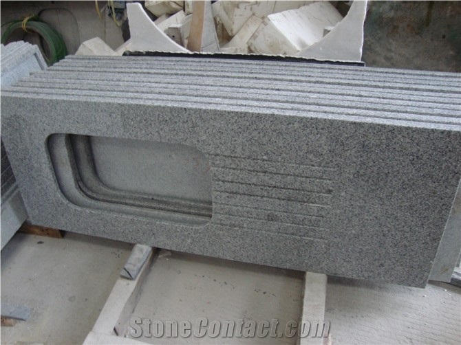 G603 Grey Granite Kitchen Countertop & Vanity Top, New G603 Grey Granite Kitchen Countertops