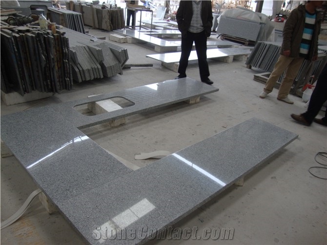 G603 Grey Granite Kitchen Countertop & Vanity Top, New G603 Grey Granite Kitchen Countertops