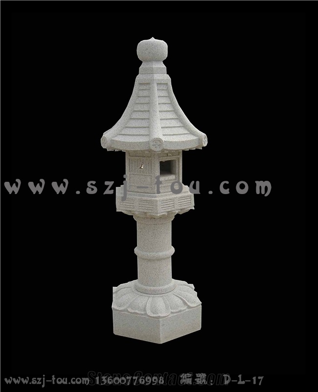 Beige Granite Lanterns
