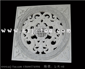 Grey Granite Stone Window Reliefs