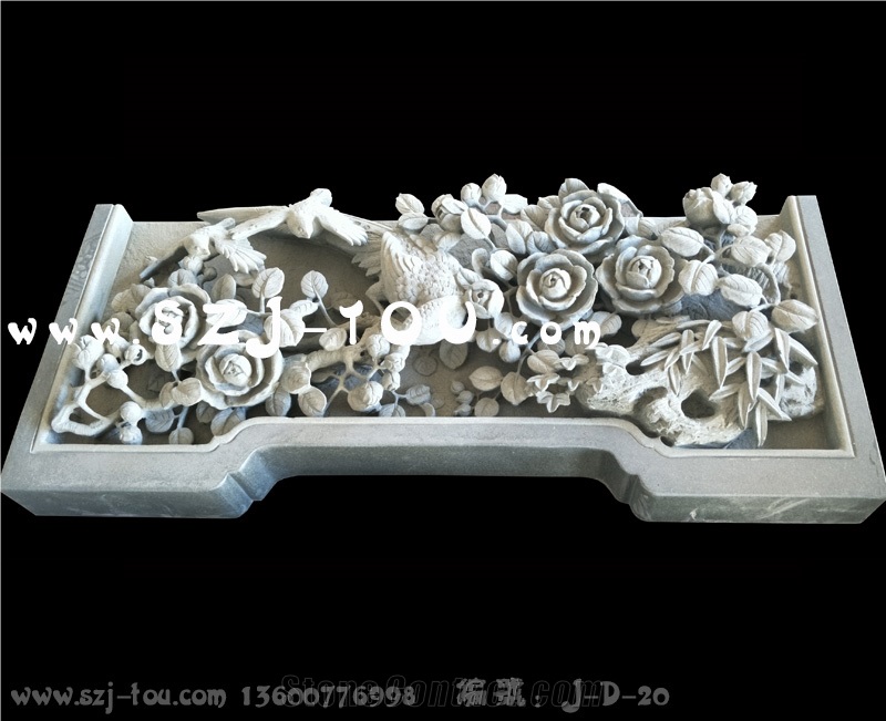 Grey Granite Wall Reliefs