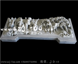 Grey Granite Wall Reliefs
