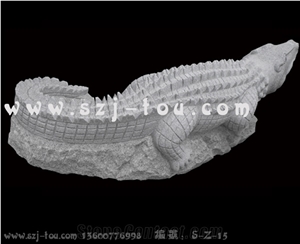 Stone Carved Ocean Creatures