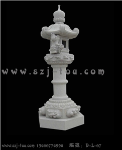 Stone Lanterns, White Granite Lanterns