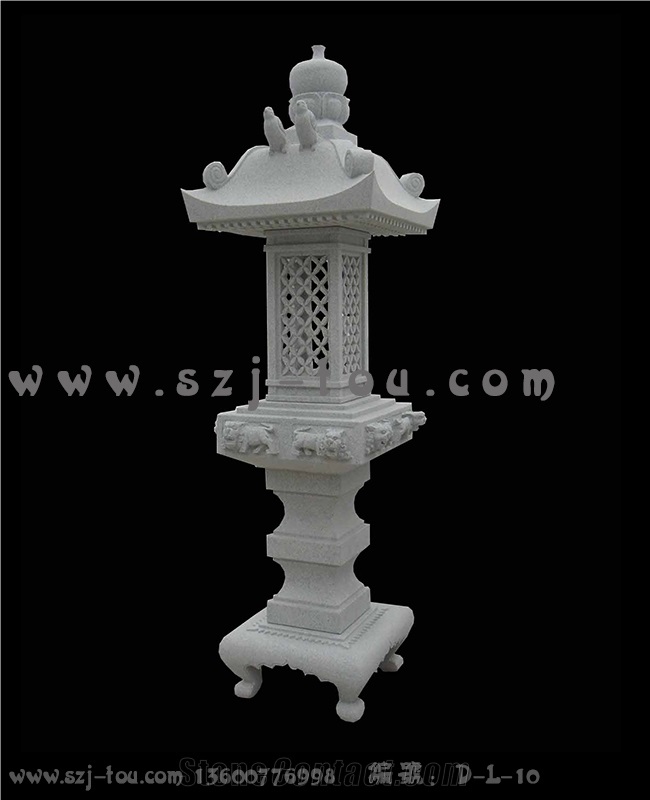 Stone Lanterns, White Granite Lanterns