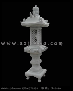 Stone Lanterns, White Granite Lanterns