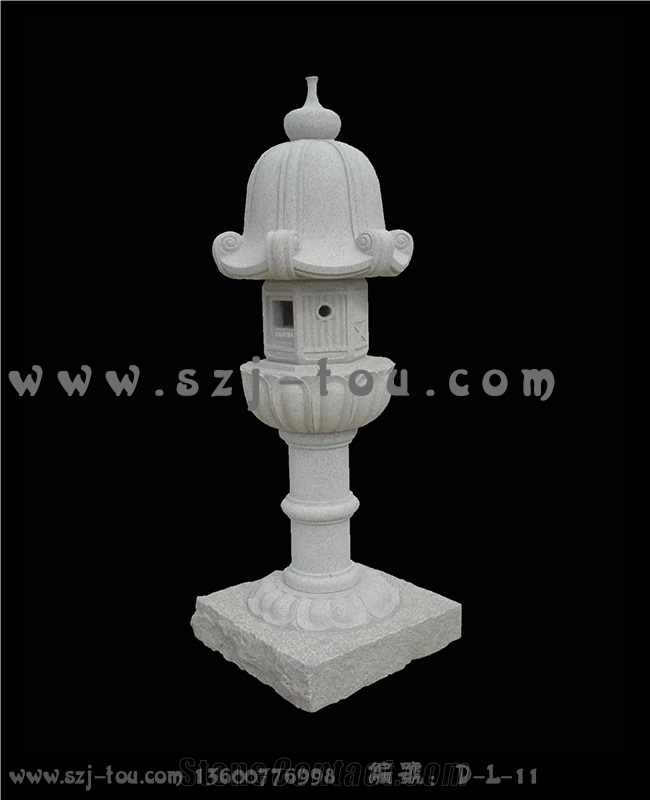 Stone Lanterns, White Granite Lanterns