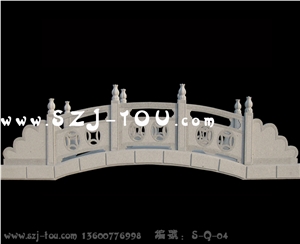 White Granite Garden Bridges