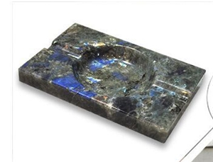 Luxury Stone Crafts Blue White Customize Marble Granite Cigar Ashtrays