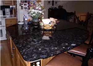 Ukrain Galactic Rasputin Blue Volga Blue Opal Kitchen Worktops