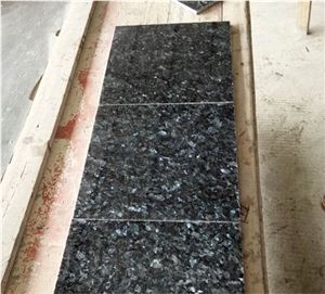 Wholesale Ultra Thin 10mm Blue Pearl Db Lg 12"X12" Granite Floor Tiles