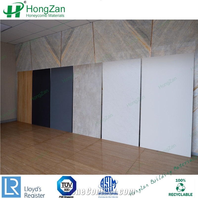 Lightweight Stone Honeycomb Panels, Artificial Travertine Honeycomb Panels