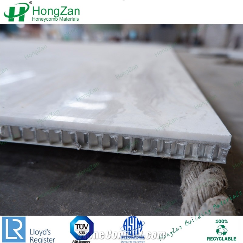 Quartzite Artificial Stone Looks Honeycomb Composite Panels for Exterior Wall