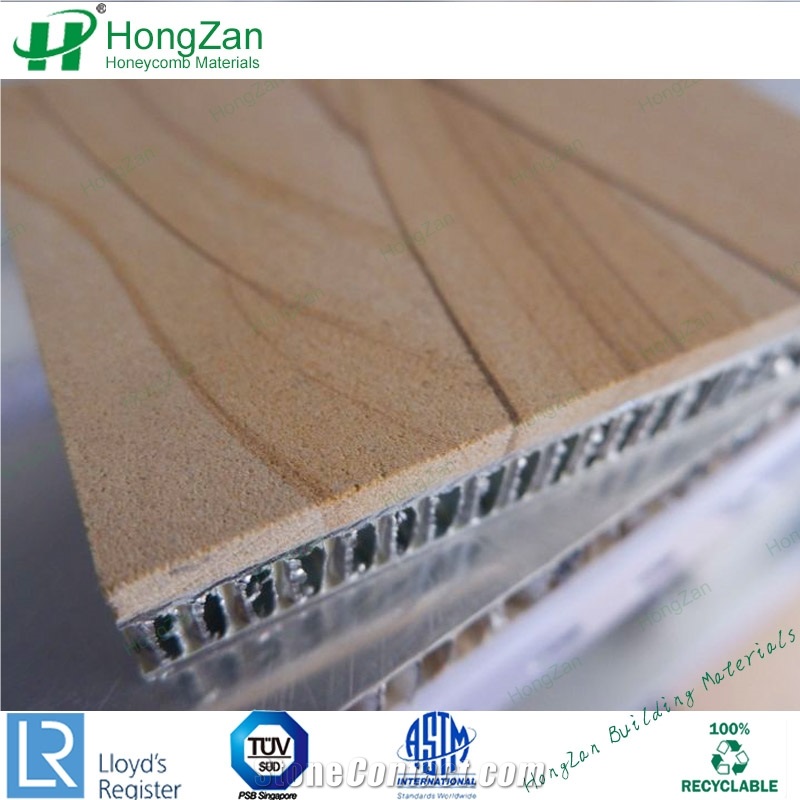 Quartzite Artificial Stone Looks Honeycomb Composite Panels for Exterior Wall