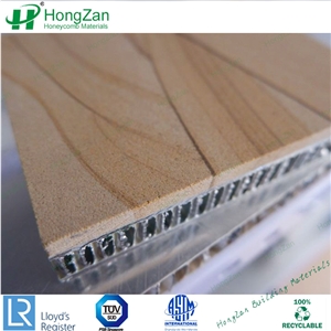 Quartzite Artificial Stone Looks Honeycomb Composite Panels for Exterior Wall
