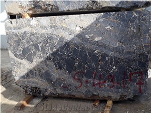 Golden Portoro Marble Blocks