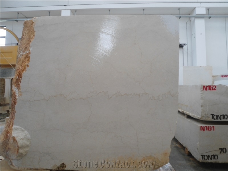 Botticino Classico Marble Block, Italy Beige Marble