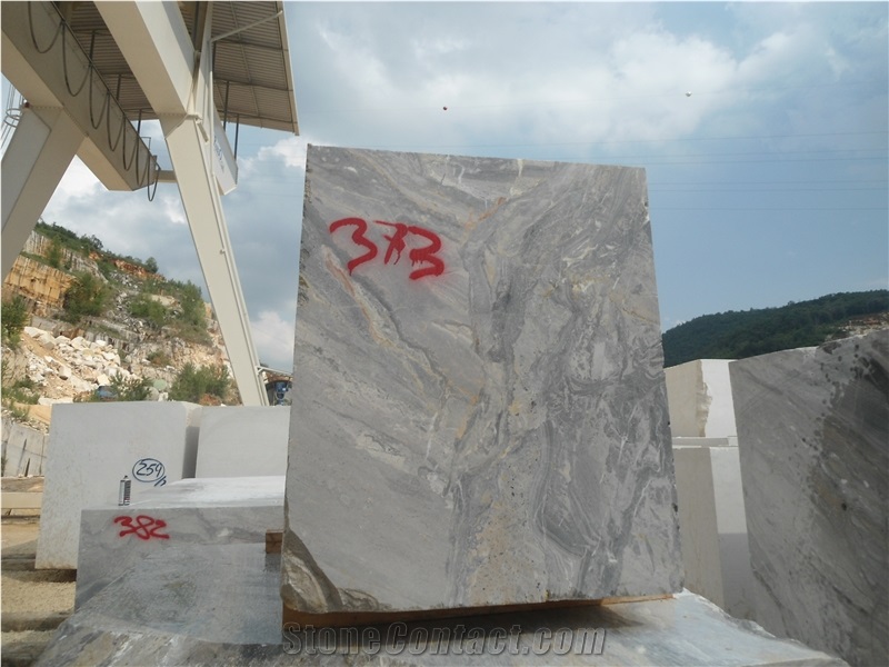 Botticino Classico Marble Block, Italy Beige Marble