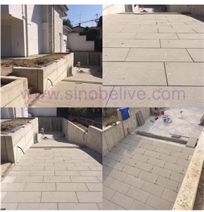 Grey Sandstone Cube Stone & Pavers