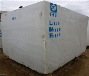 Best Quality Raw Marble Block, White