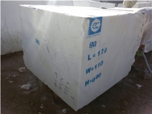 Best Quality Raw Marble Block, White