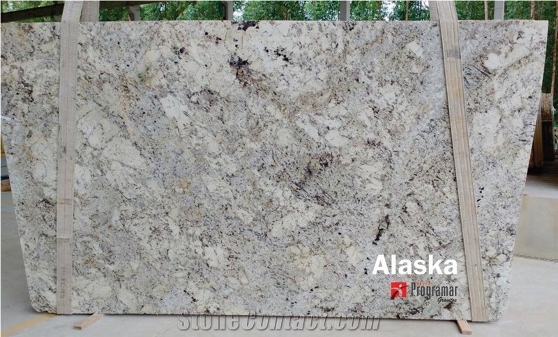 Alaska White Granite Slabs