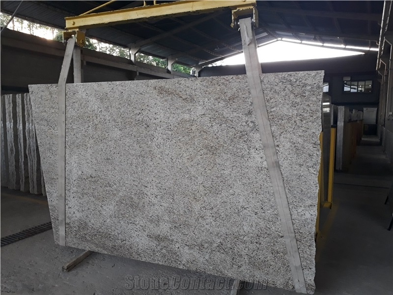 Giallo Ornamental Granite Slabs, Brazil Yellow Granite