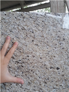Giallo Ornamental Granite Slabs, Brazil Yellow Granite