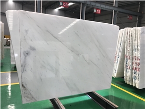 Angel White Marble Bianco Carrara Polished Slabs Floor Wall Tiles